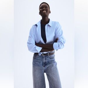 OVERSIZE OXFORD SHIRT, size S, 100% cotton